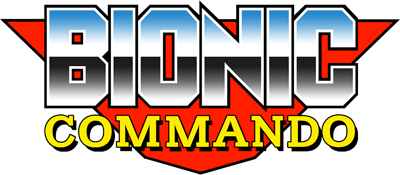 Bionic Commando logo for NES